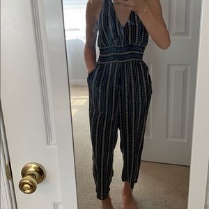 cute patterned jump suit from american eagle